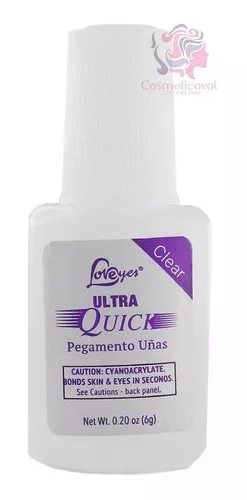 PEGAMENTO DE UÑAS COSMETICAVAL 6G LOVEYES 5 SEG LARGA DURACIÓN - 1