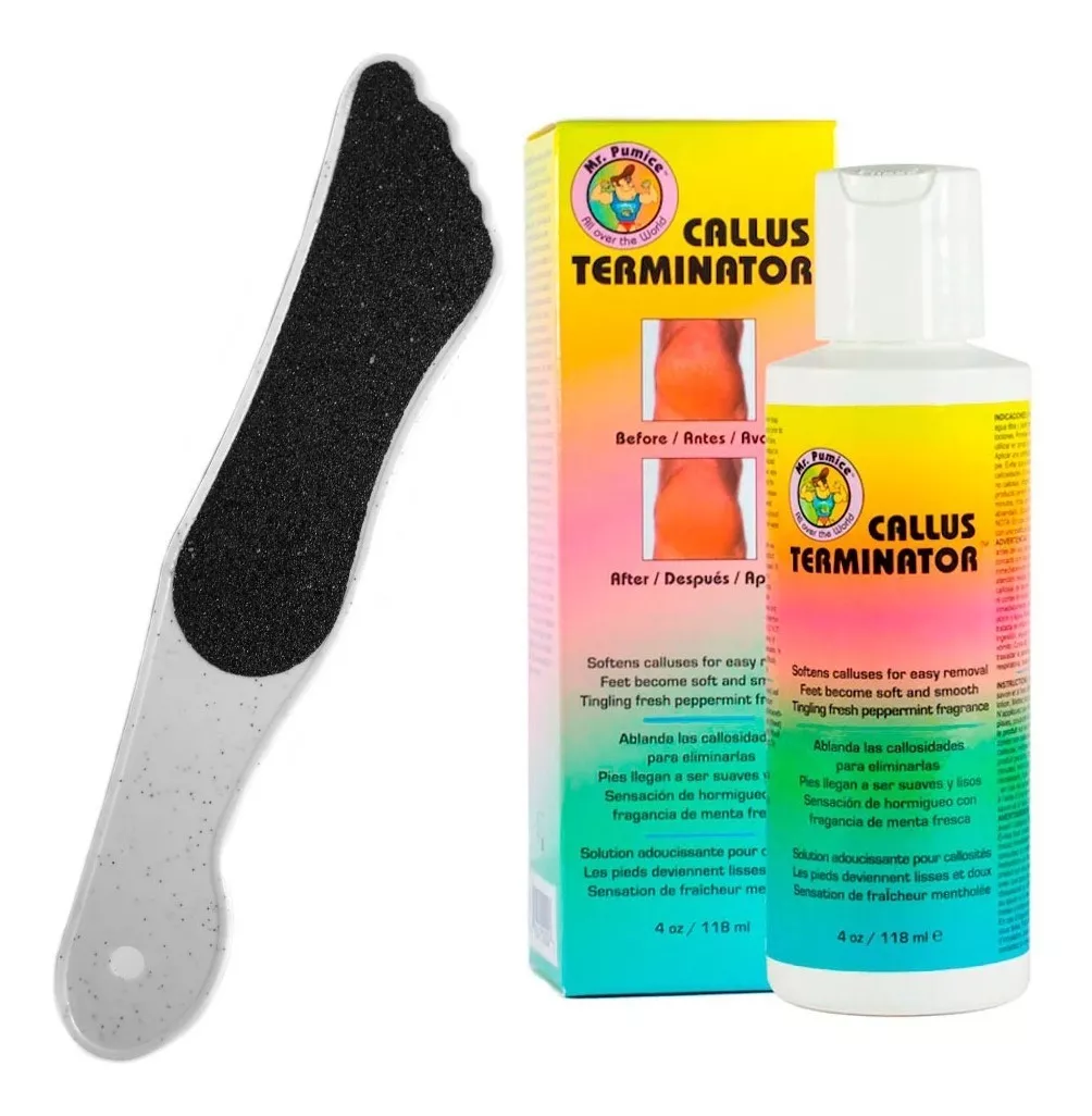 REMOVEDOR DE CALLOS COSMETICAVAL MR. PUMICE + LIMA POME ANTI-BACTERIAL - 1