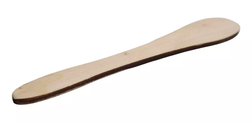 PALETA PARA DEPILACIÓN COSMETICAVAL N° 2 DE MADERA CVL - 3