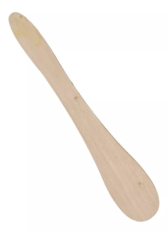 PALETA PARA DEPILACIÓN COSMETICAVAL N° 2 DE MADERA CVL - 4