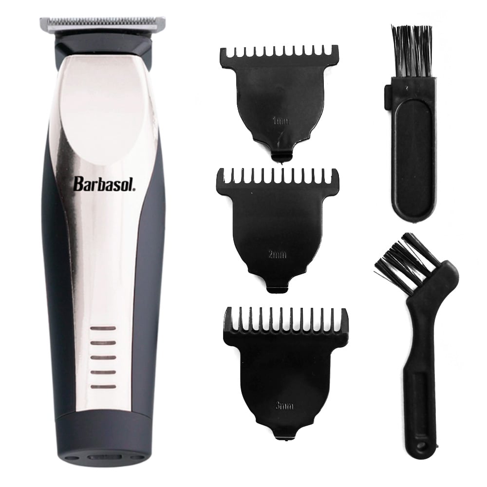 TRIMMER INALÁMBRICO BARBASOL T-BLADE CABEZAL GIRATORIO PROFESIONAL RECARGABLE 2 VELOCIDADES - 2