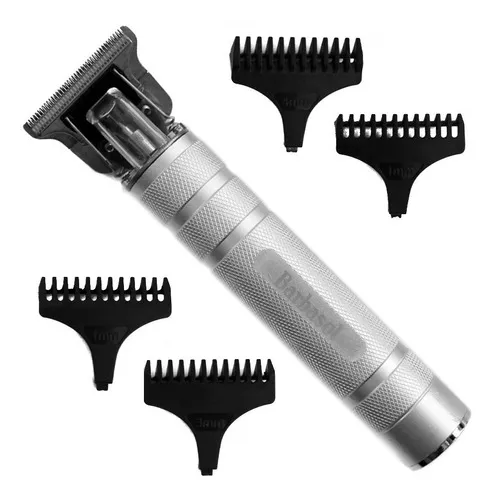 DESVELLADORA BARBASOL TRIMMER USB PRECISIÓN 4 PEINES 120 MIN PLATEADO - 1