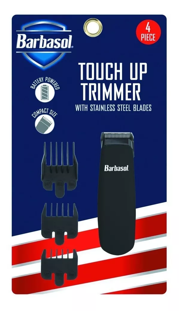 TRIMMER BARBASOL DESVELLADORA PORTÁTIL CUCHILLA PRECISIÓN COLOR NEGRO - 3