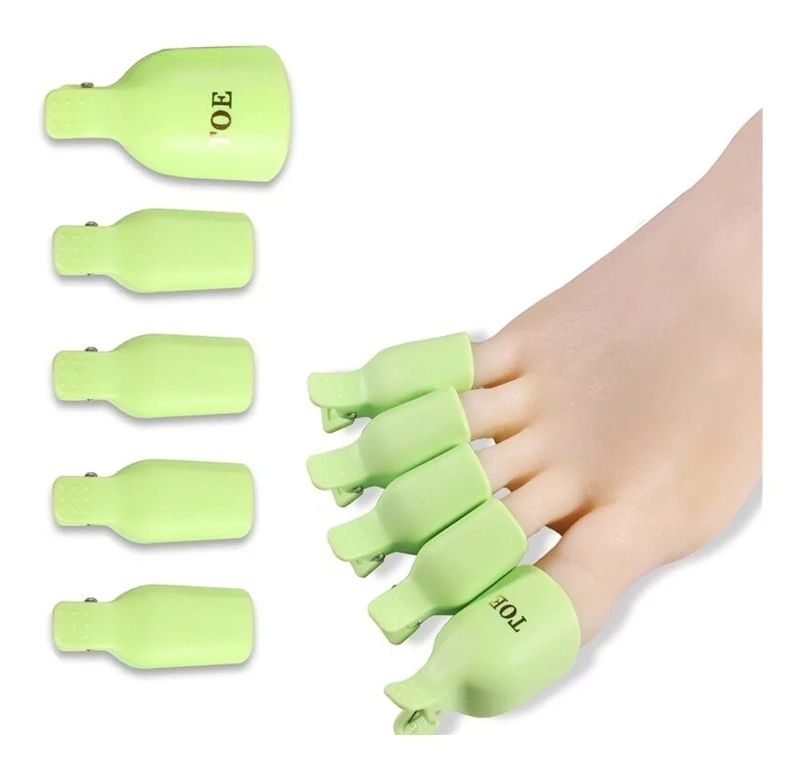 PINZAS PARA REMOVER ESMALTE PERMANENTE DE PIES COSMETICAVAL - 1