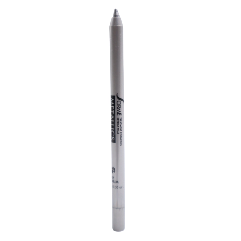 DELINEADOR COSMETICAVAL OJOS Y LABIOS SORMÉ METALICS LARGA DURACIÓN PLATA - 1