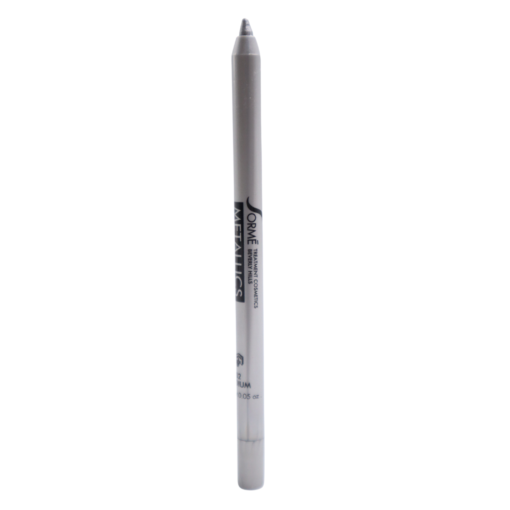 DELINEADOR COSMETICAVAL OJOS Y LABIOS SORMÉ METALICS LARGA DURACIÓN PLATA - 1