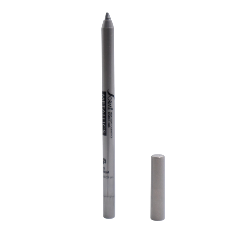 DELINEADOR COSMETICAVAL OJOS Y LABIOS SORMÉ METALICS LARGA DURACIÓN PLATA - 3