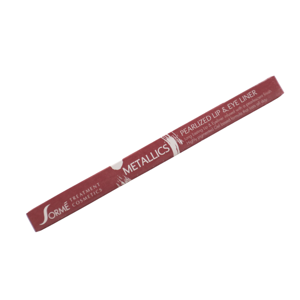DELINEADOR COSMETICAVAL OJOS Y LABIOS SORMÉ METALICS LARGA DURACIÓN COBRE - 2