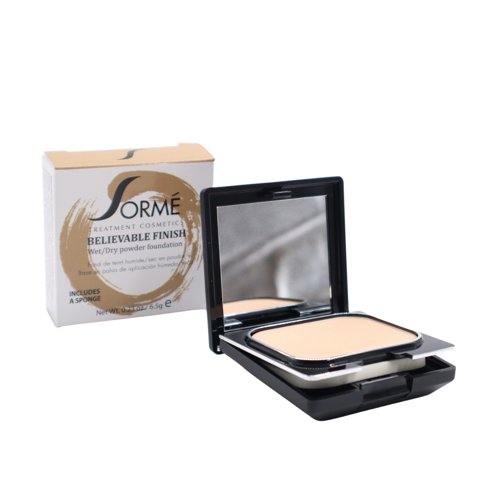 POLVO COSMETICAVAL COMPACTO SORMÉ BASE USO HÚMEDO / SECO BEIGE USA - 3