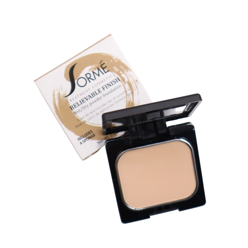 POLVO COSMETICAVAL COMPACTO SORMÉ BASE USO HÚMEDO / SECO BEIGE USA - 4