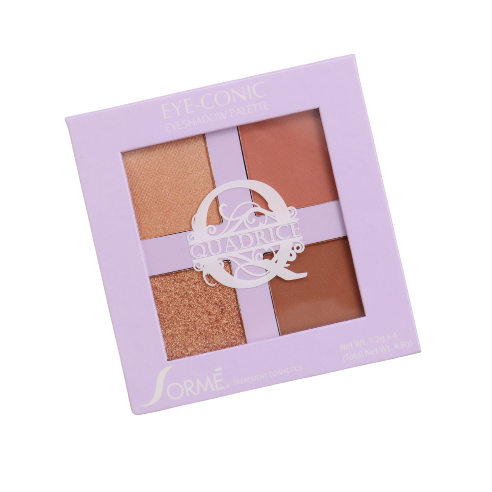 PALETA SOMBRAS COSMETICAVAL CEJAS SORMÉ 4 COLORES TIERRA USA - 3