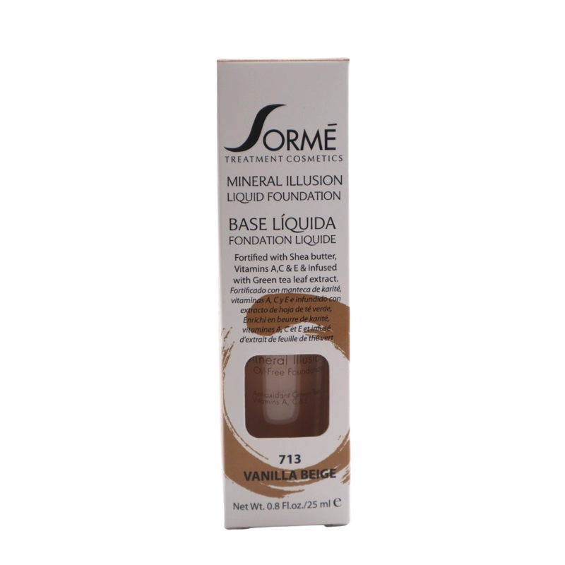 BASE COSMETICAVAL MAQUILLAJE LÍQUIDA SORMÉ HIDRATANTE BEIGE MEDIO USA - 3