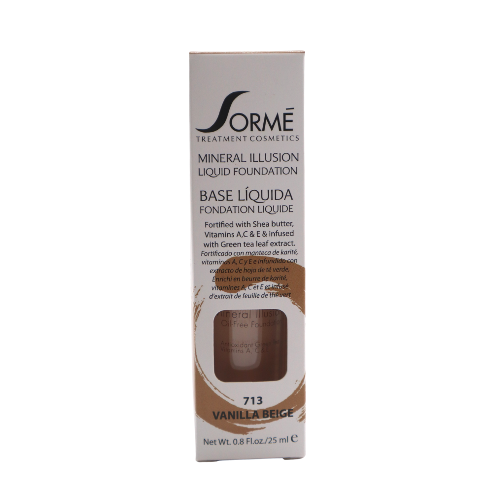 BASE COSMETICAVAL MAQUILLAJE LÍQUIDA SORMÉ HIDRATANTE BEIGE MEDIO USA - 3