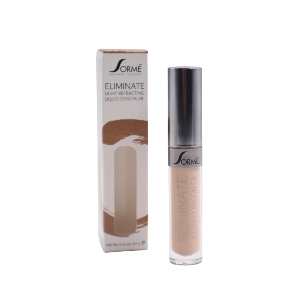 CORRECTOR COSMETICAVAL LÍQUIDO CONCEALER SORMÉ LARGA DURACIÓN ROSA CLARO - 2