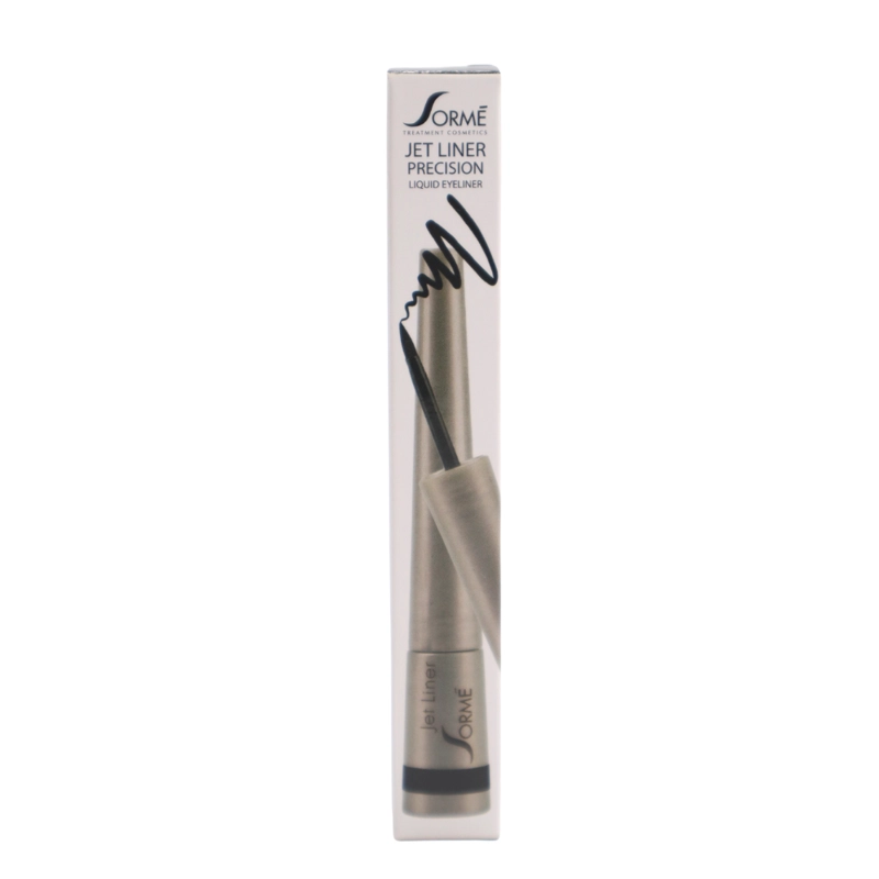 DELINEADOR COSMETICAVAL LÍQUIDO SORMÉ PUNTA CÓNICA SECADO RÁPIDO NEGRO - 2