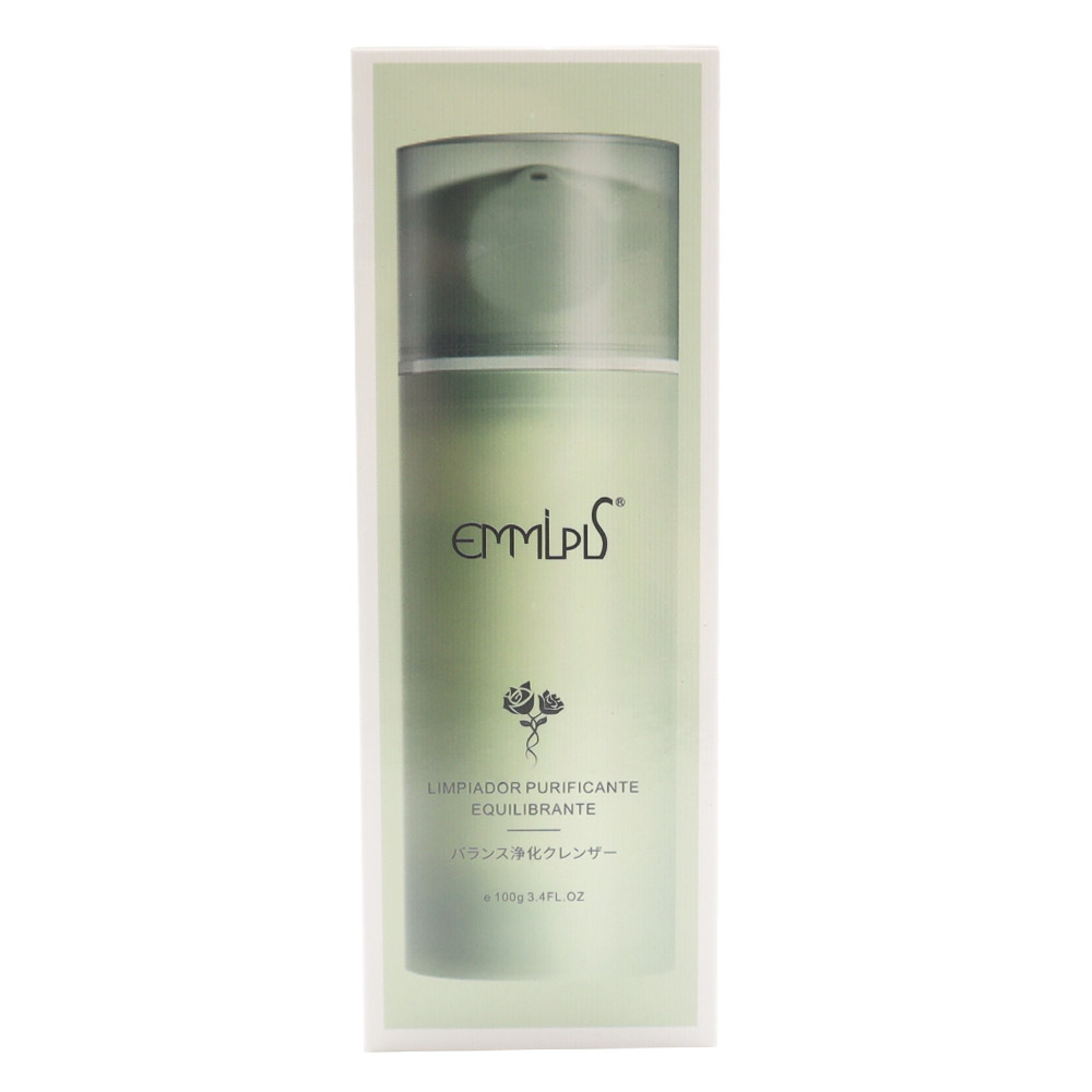 GEL FACIAL DESMAQUILLANTE ROSTRO Y CUELLO EMMLPLS LIMPIA EQUILIBRA SKIN CARE 100 G - 3