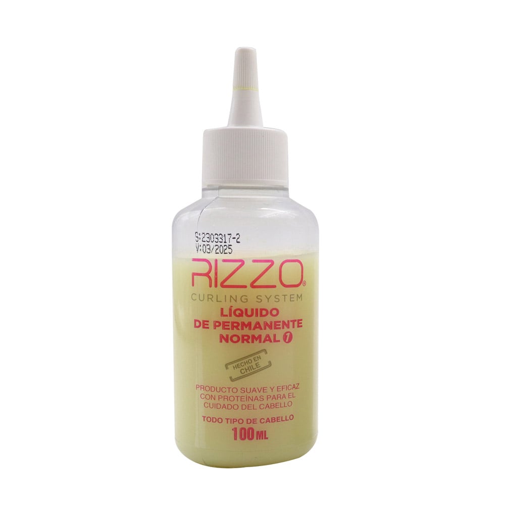 LÍQUIDO DE PERMANTE U ONDULAR PARA CABELLO NORMAL RIZZO - 3