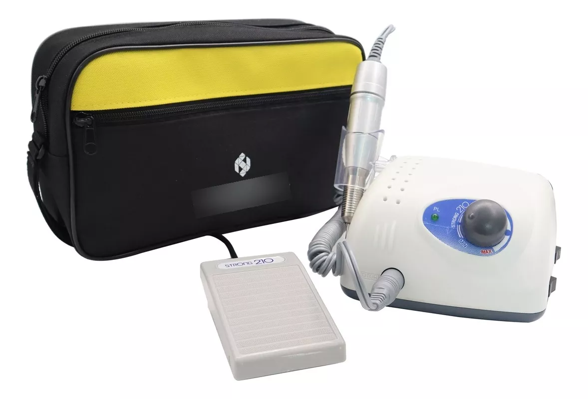 TORNO COSMETICAVAL MICROMOTOR STRONG 35000 RPM MANICURE PODOLOGÍA COREA - 1
