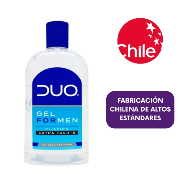 GEL DUO FIJACIÓN PARA EL CABELLO EXTRA FUERTE 500 GR - 3