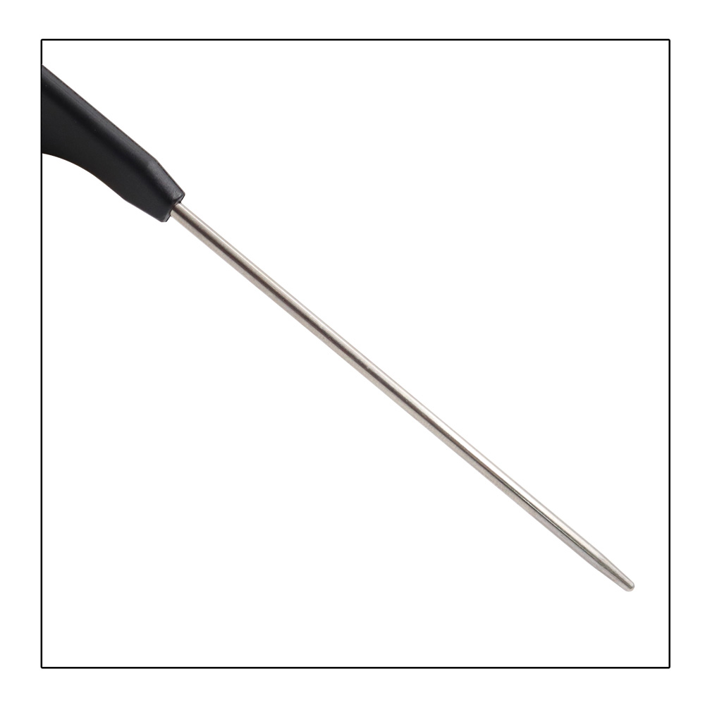 PEINETA COSMETICAVAL DE CARBÓN CON PUNTA METÁLICA PARA PEINADOS - 3