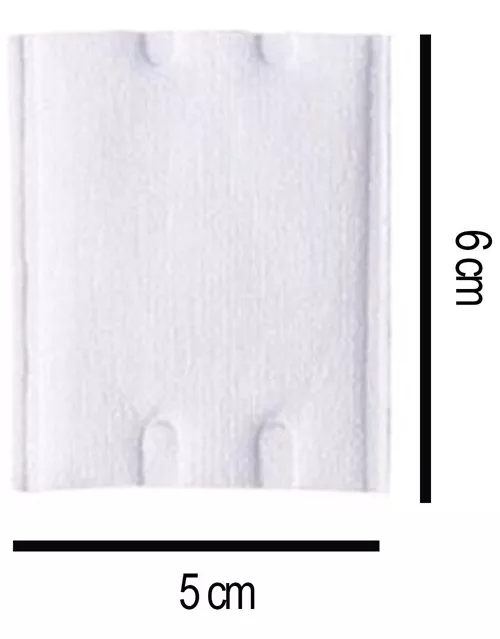 TOALLITAS COSMETICAVAL LUCKY LILY ALGODÓN SIN PELUSA LIMPIEZA FACIAL Y UÑAS 100U - 3