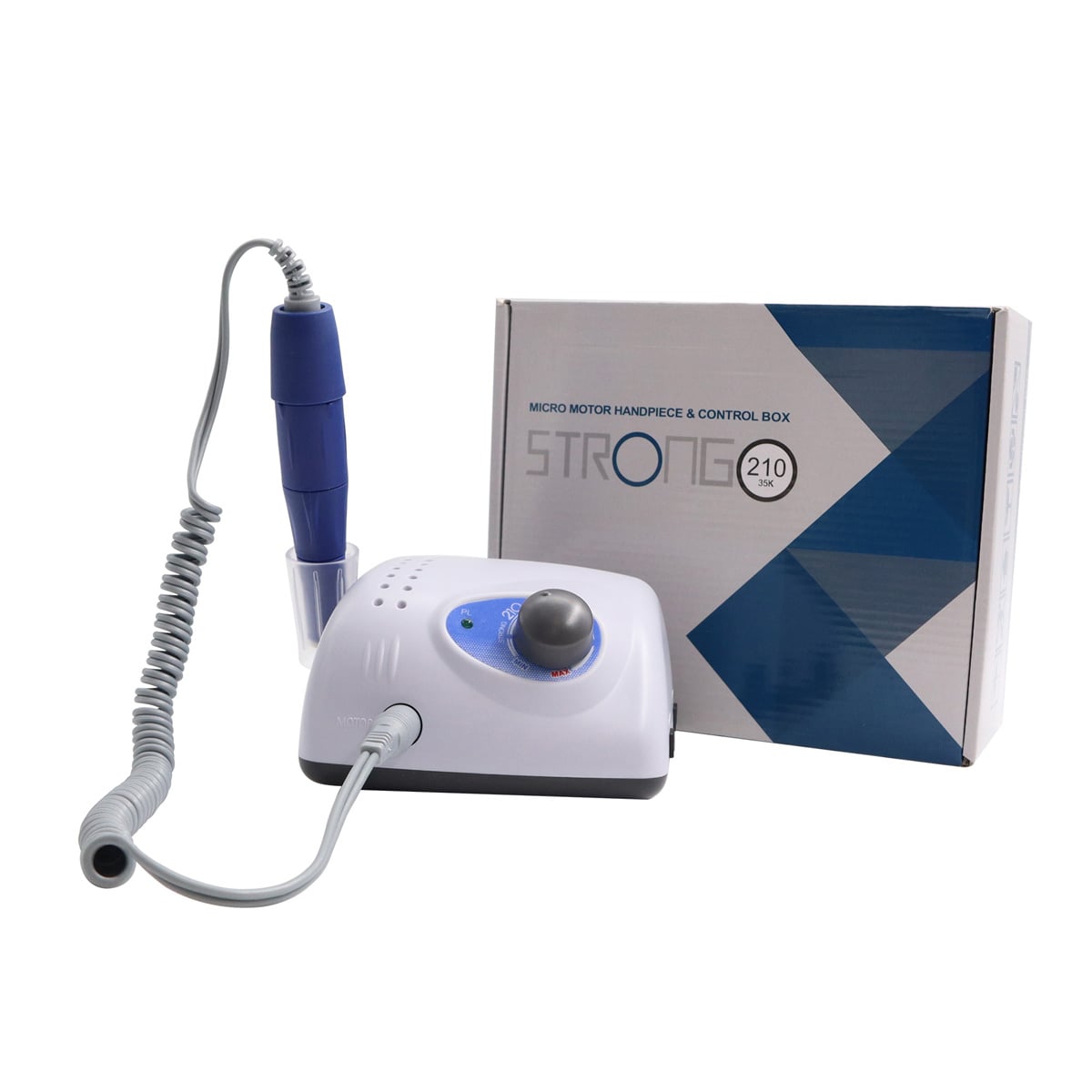 MICROMOTOR COSMETICAVAL STRONG TORNO 35K FRESAS CERAMICA PODOLOGIA DENTAL - 3