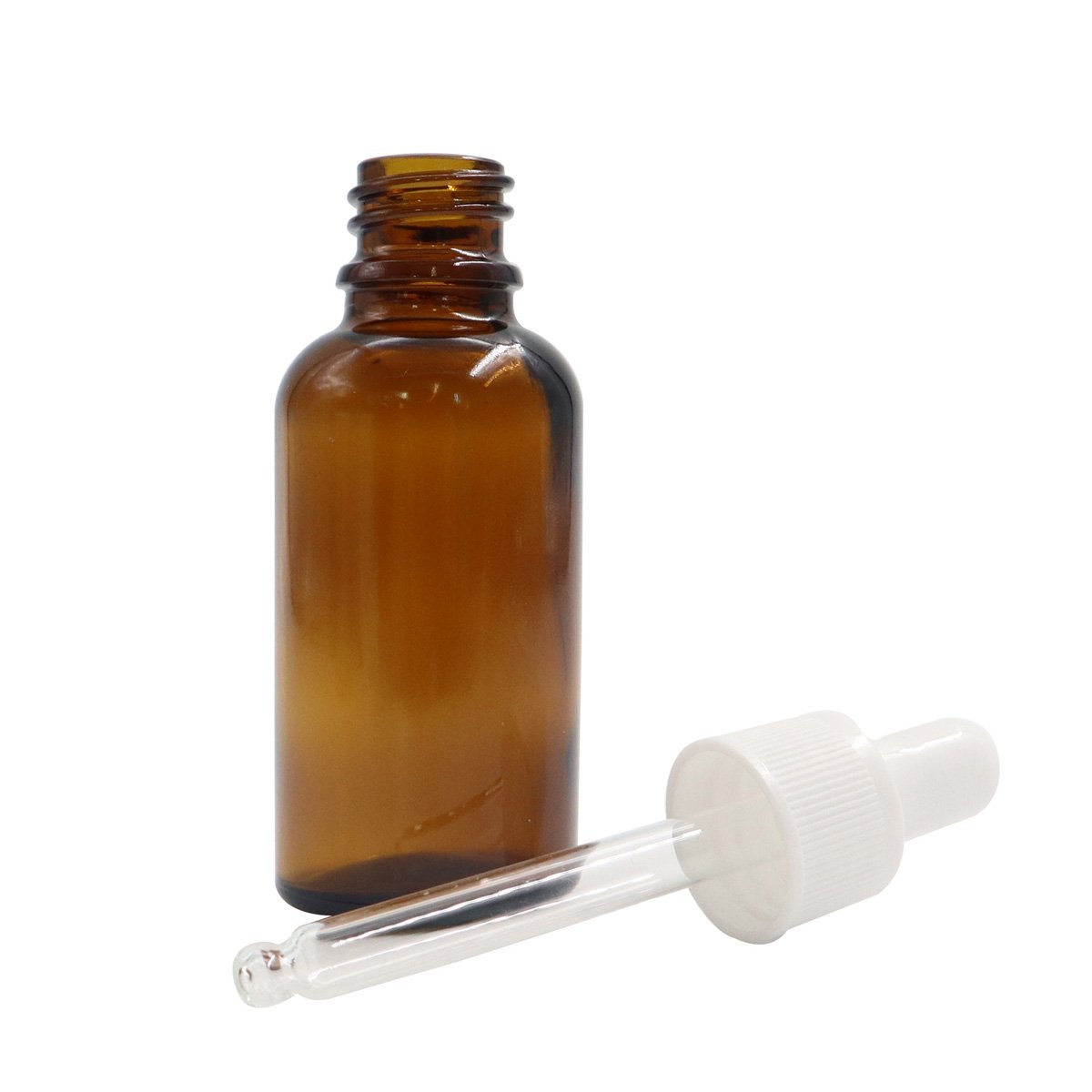 KIT COSMETICAVAL 30 ML 50 FRASCOS GOTERO DE VIDRIO ÁMBAR TRANSPARENTE - 2