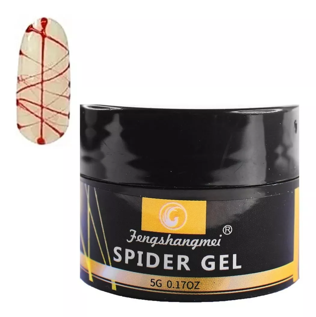 SPIDER GEL SPIDER PARA DECORACIÓN DE UÑAS ROJO