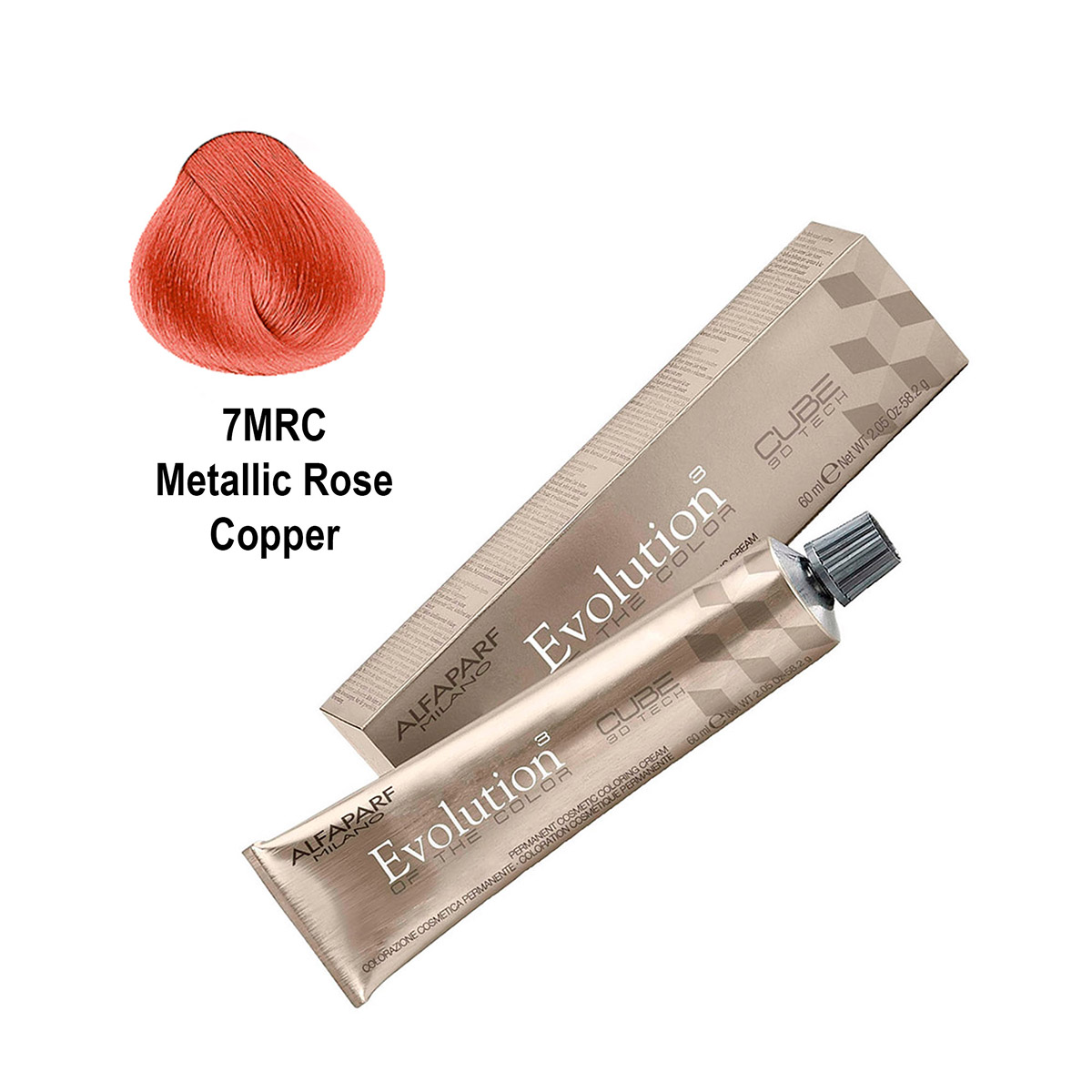 TINTURA ALFAPARF PROFESIONAL PARA CABELLO EVOLUTION N° 7MRC - 1