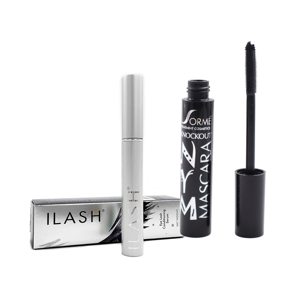 ALARGADOR Y ENGROSADOR PESTAÑAS ILASH MASCARA VOLUMEN SORME - 1