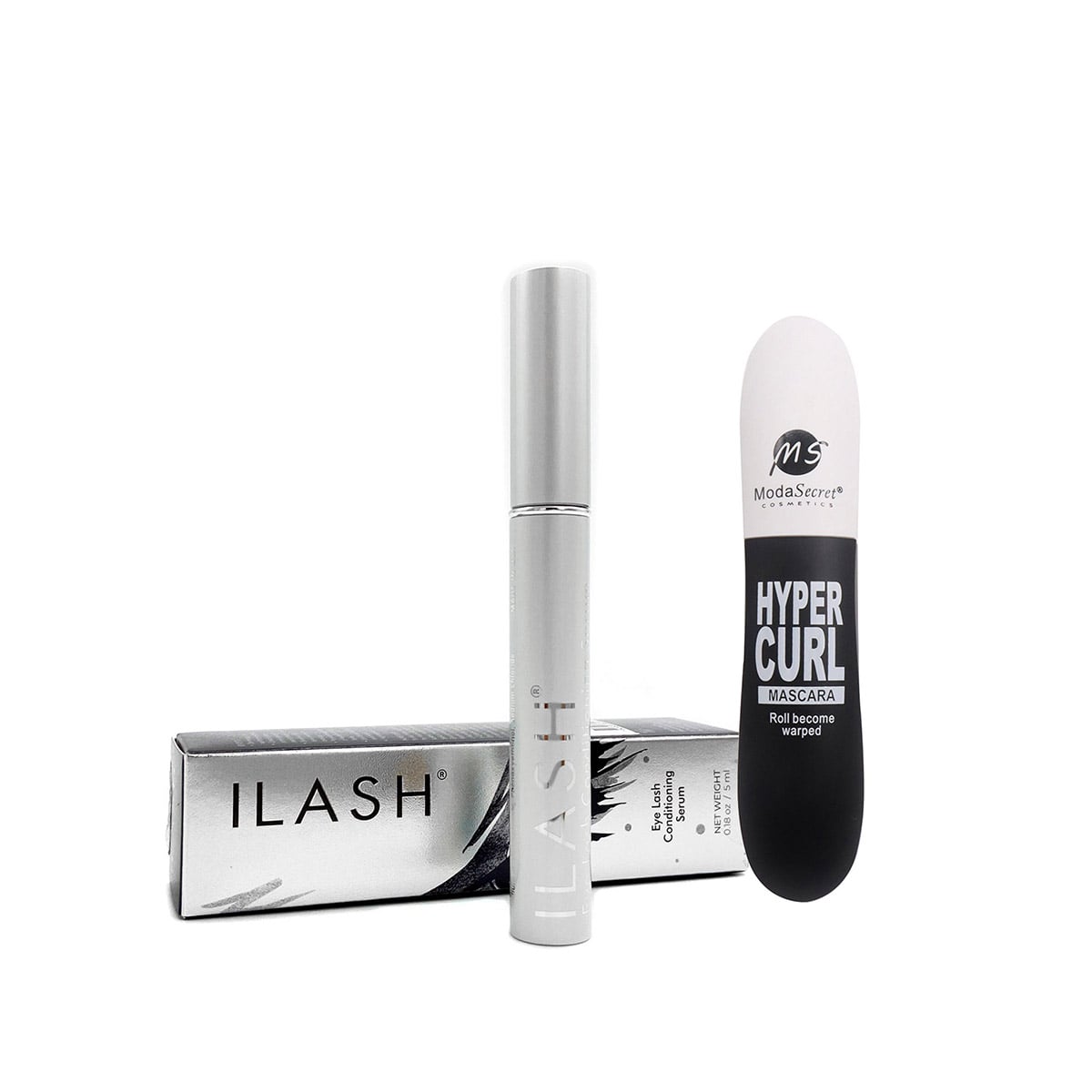 ALARGADOR Y ENGROSADOR PESTAÑAS ILASH MASCARA WATERPROOF - 1