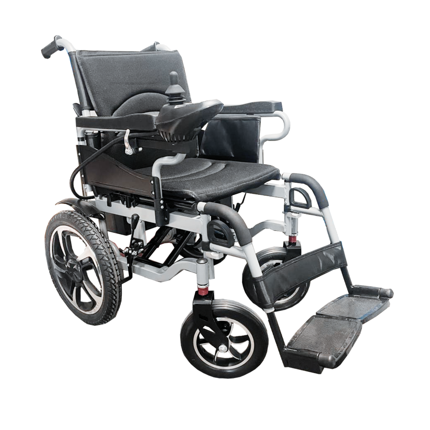 SILLA DE RUEDA ELE CTRICA MODELO BASICO DE RUEDA DE HIERRO - 1