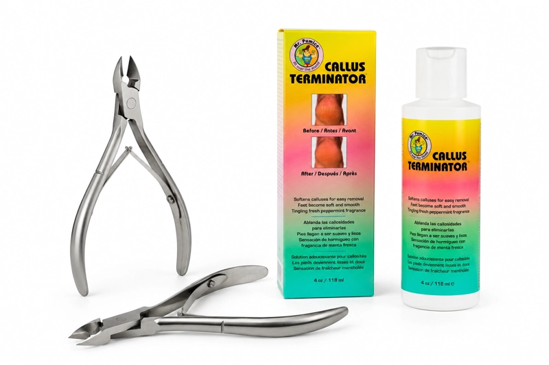 KIT PROFESIONAL PARA REMOCION DE CALLOS Y CUIDADO DE CUTICULAS - 1