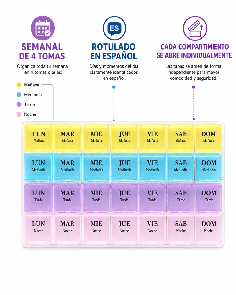 KIT PARA ORGANIZACION Y PREPARACION DE MEDICAMENTOS - 2