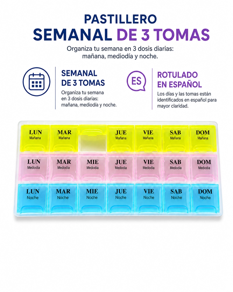 KIT PARA ORGANIZACION Y PREPARACION DE MEDICAMENTOS - 3