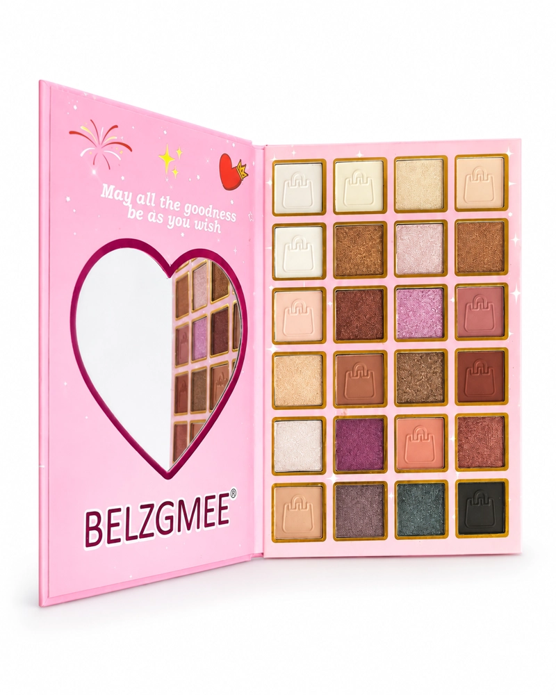 PALETA DE MAQUILLAJE SOMBRAS RUBORES CONTORNO CEJAS - 2