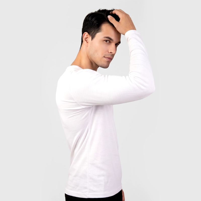 CAMISETA ALGODON M/L HOMBRE 5514 - 2