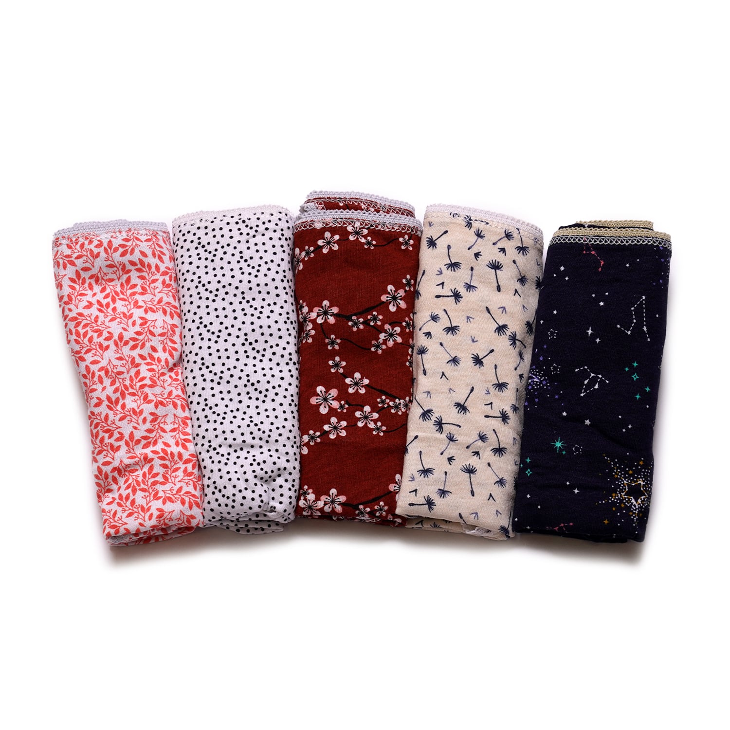 PACK X5 CALZONES BIKINI MUJER BAZIANI ALGODÓN 20459 - 3