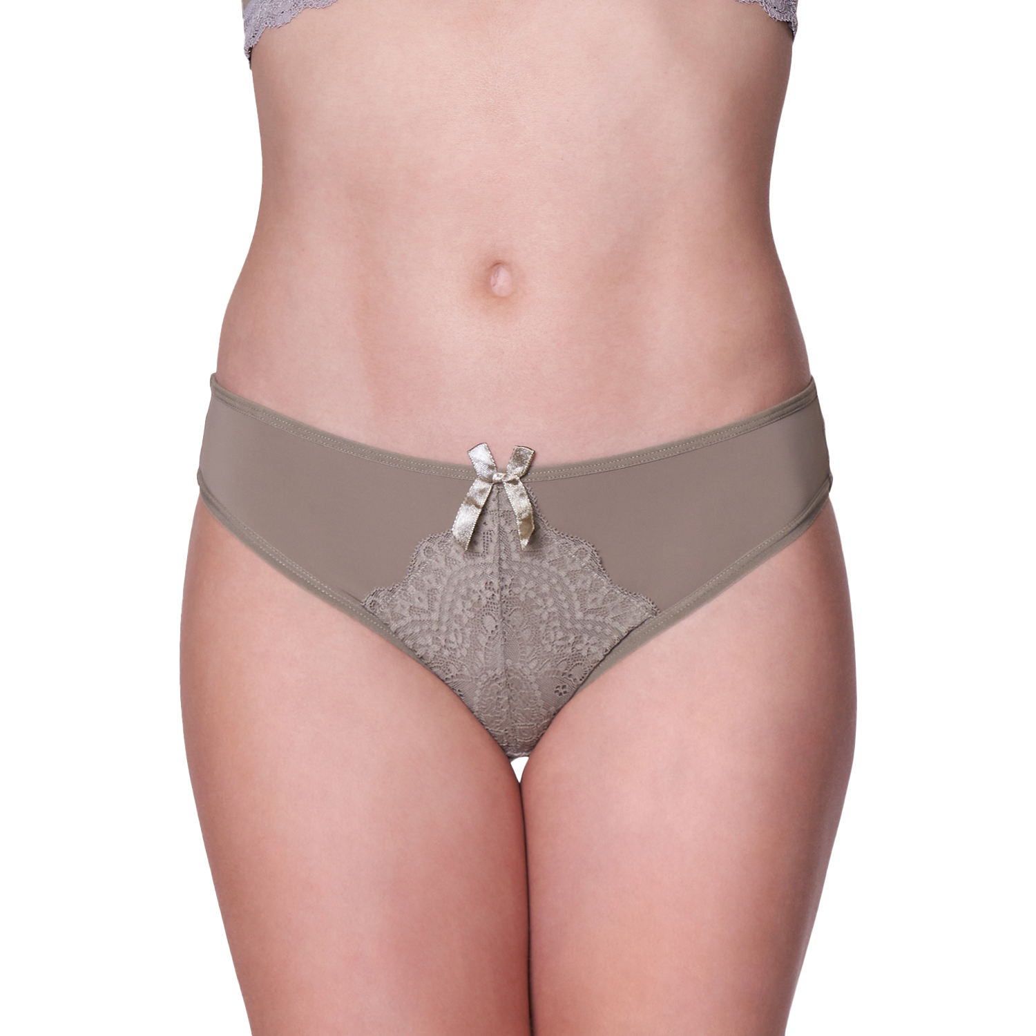 CALZÓN BIKINI MUJER BAZIANI ENCAJE 20480 - 1