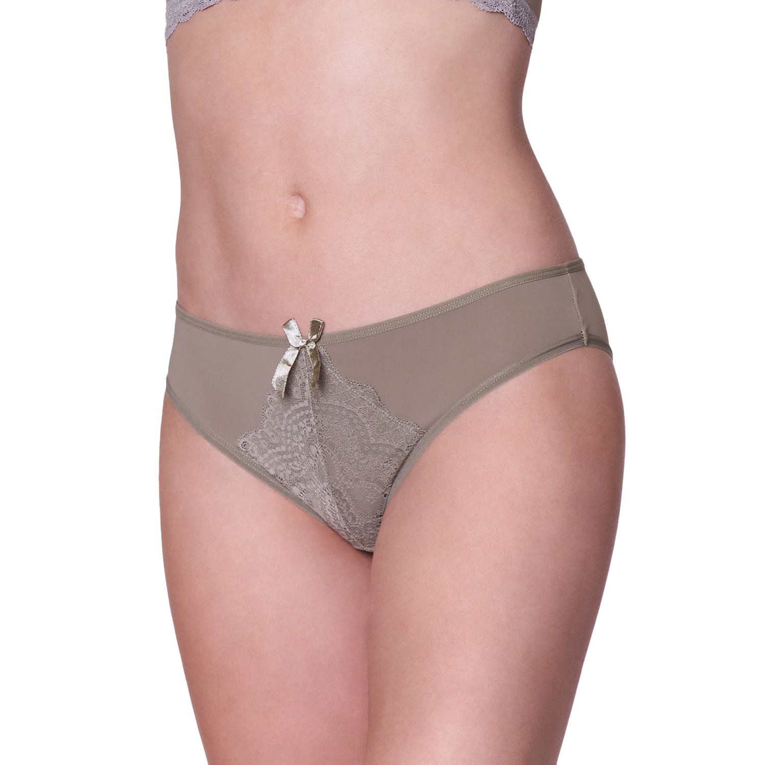 CALZÓN BIKINI MUJER BAZIANI ENCAJE 20480 - 2