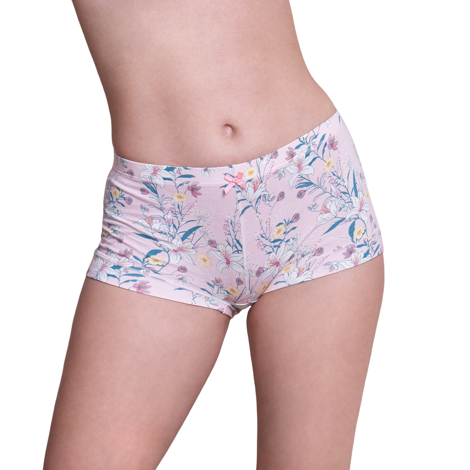 CALZÓN MUJER BAZIANI PANTALETA ESTAMPADA ALGODÓN LYCRA 20527 - 1