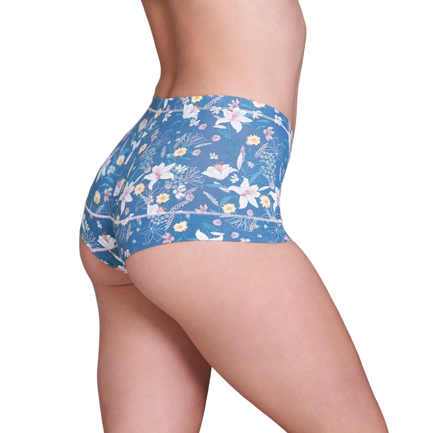 CALZÓN MUJER BAZIANI PANTALETA ESTAMPADA ALGODÓN LYCRA 20527 - 3