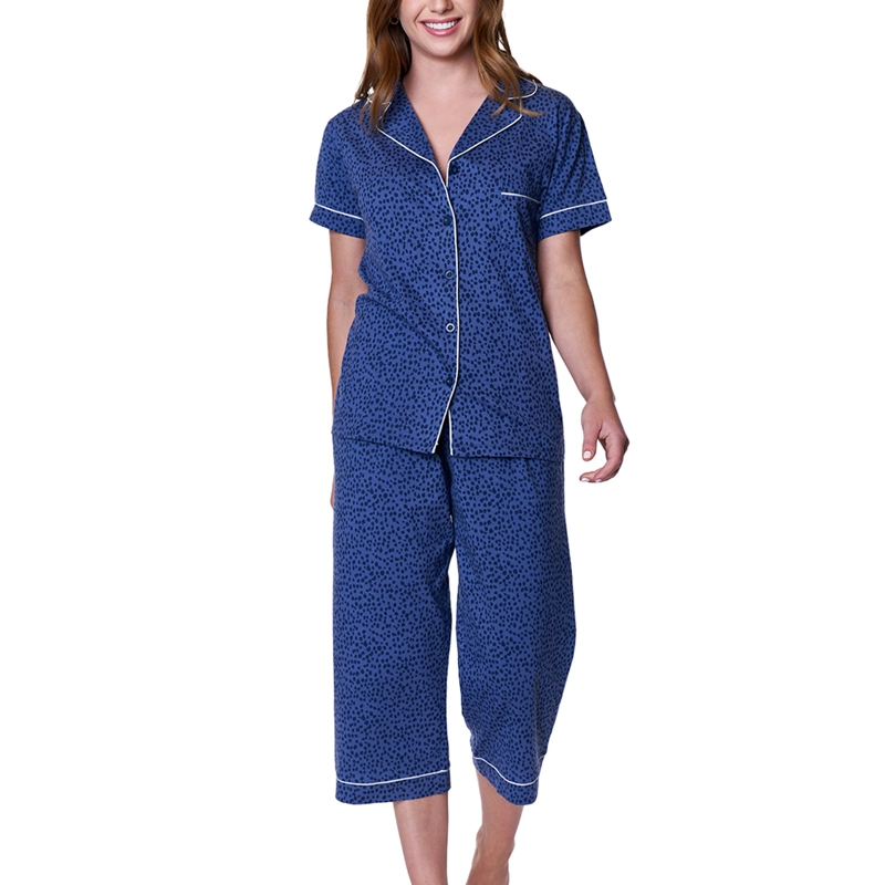 PIJAMA MUJER BAZIANI ABOTONADO 8621 - 1