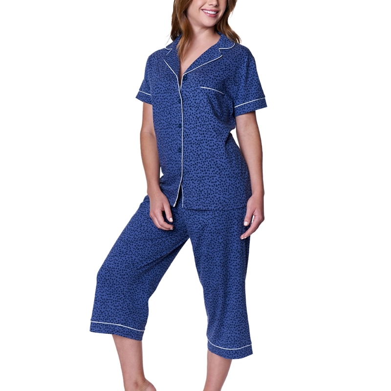 PIJAMA MUJER BAZIANI ABOTONADO 8621 - 2