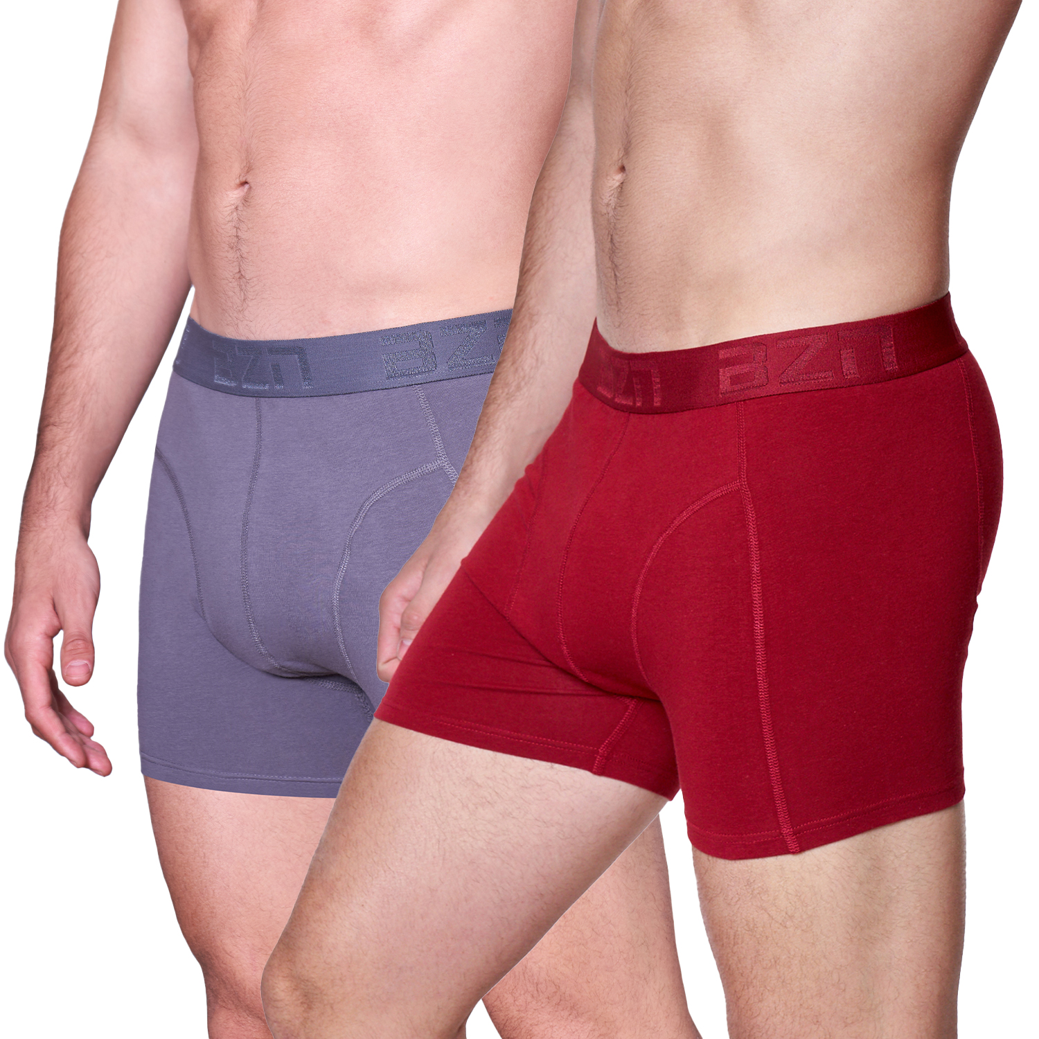 PACK2 BOXER HOMBRE BAZIANI ALGODÓN LYCRA 5423 - 1