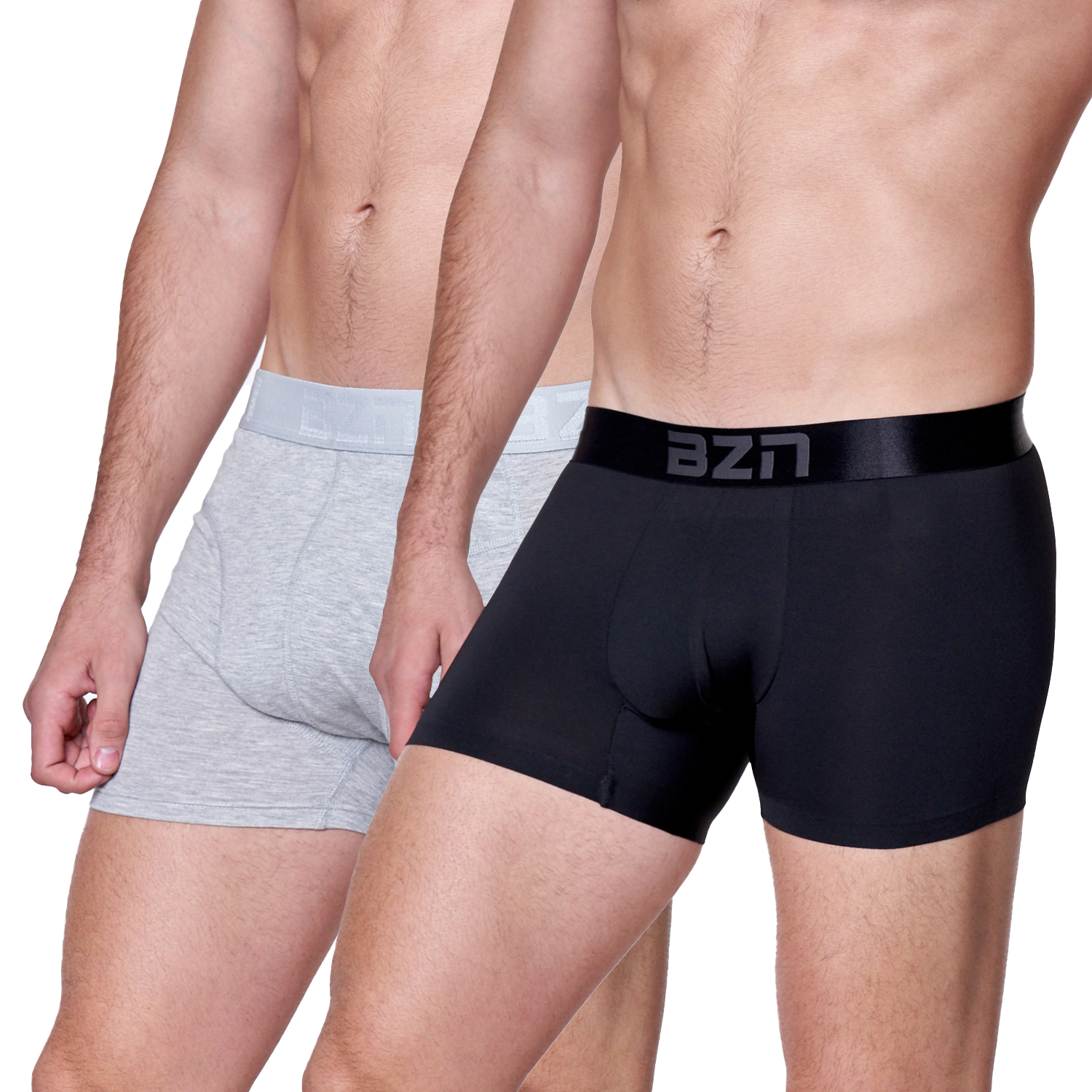 PACK2 BOXER HOMBRE BAZIANI ALGODÓN LYCRA 5423 - 1