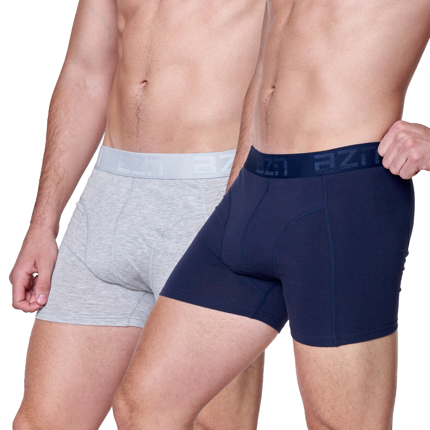 PACK2 BOXER HOMBRE BAZIANI ALGODÓN LYCRA 5423 - 1