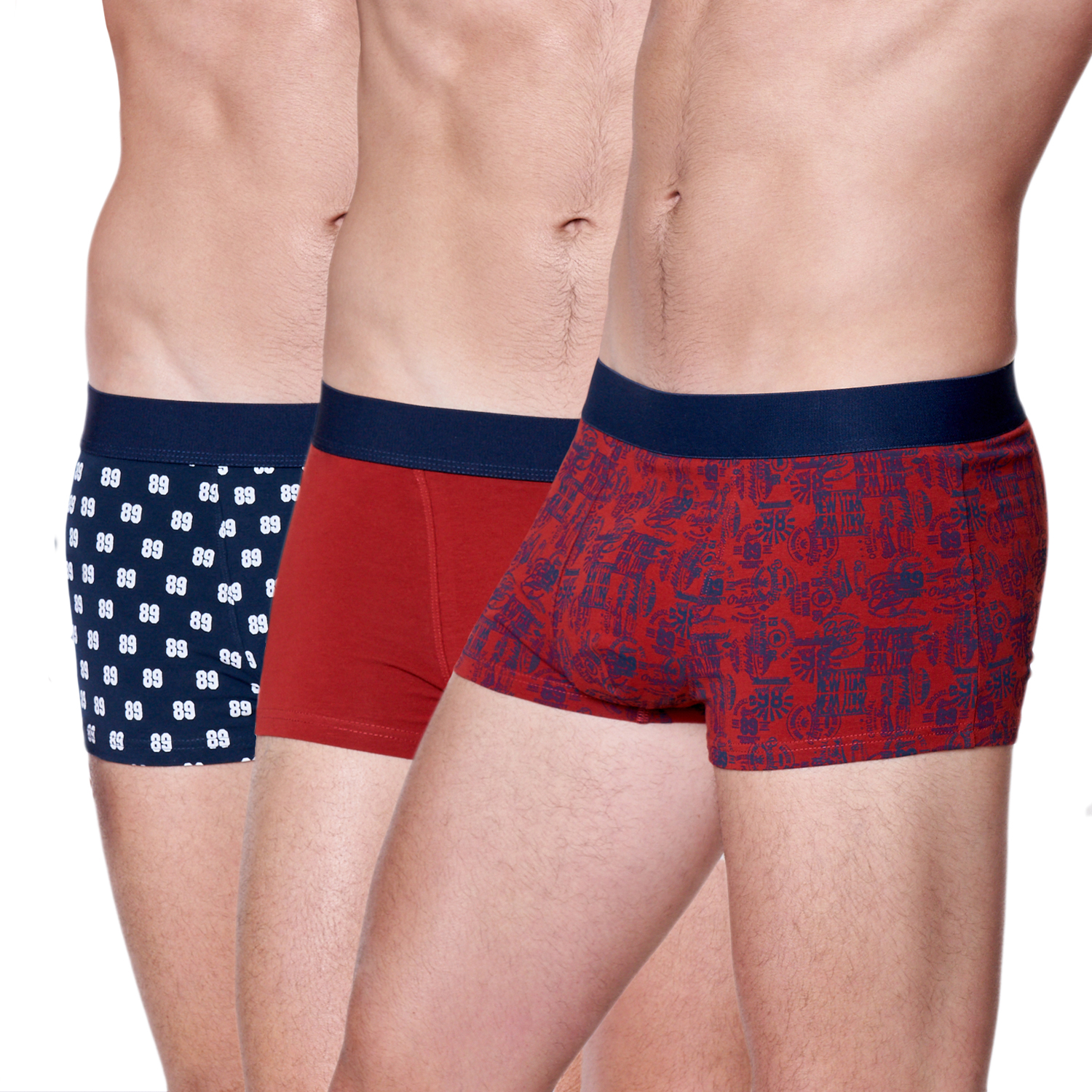PACK3 BOXER HOMBRE BAZIANI ALGODÓN LYCRA 5428 - 1