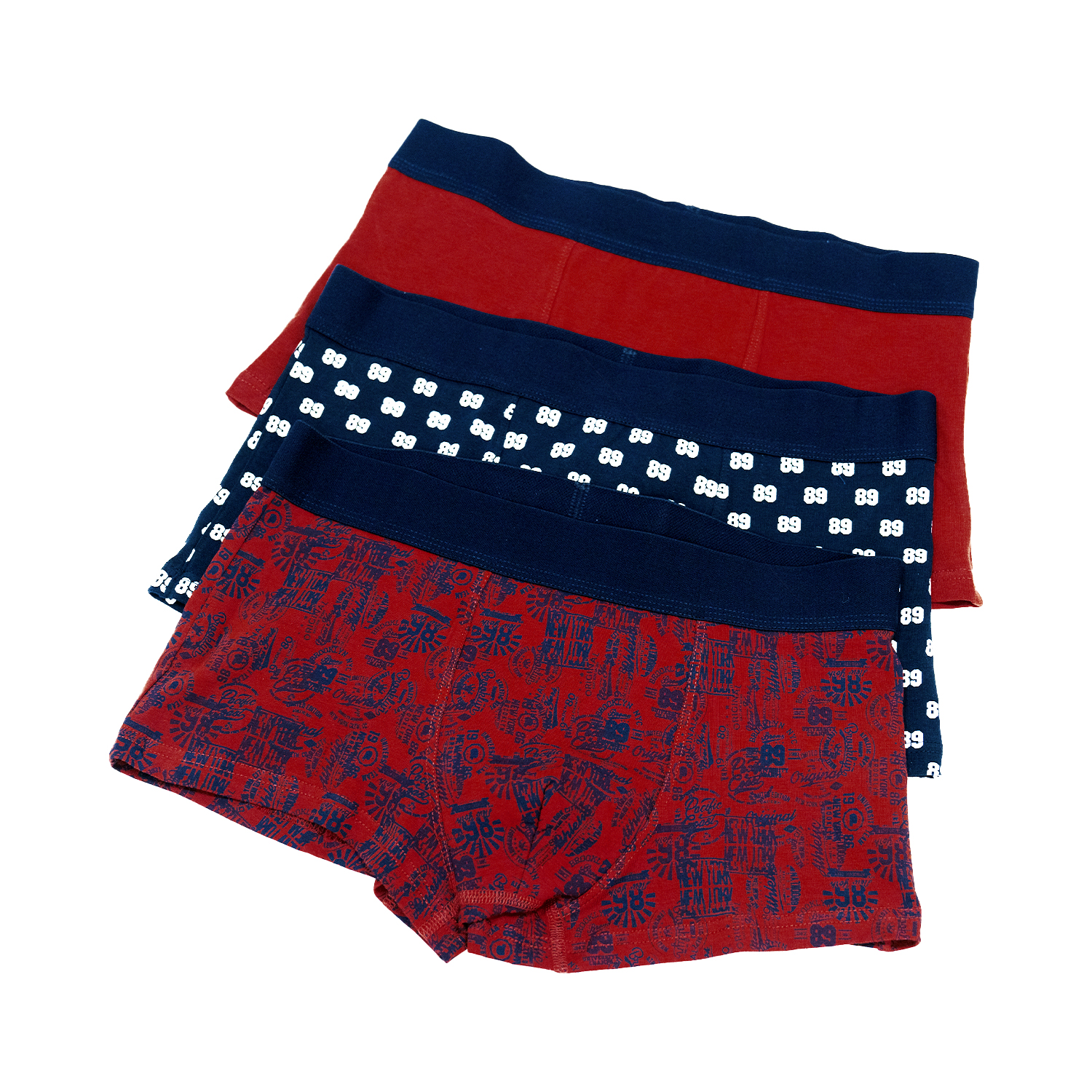 PACK3 BOXER HOMBRE BAZIANI ALGODÓN LYCRA 5428 - 2