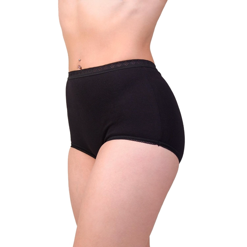 PACK X2 CALZONES MUJER BAZIANI ALGODÓN TIRO ALTO 20518 - 7